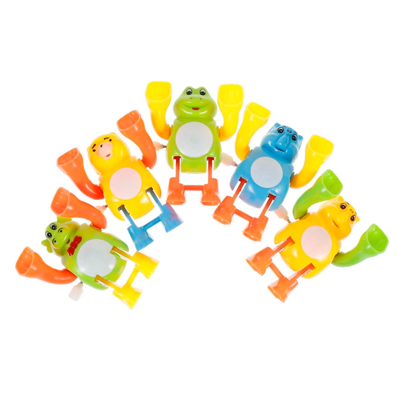 Clockwork Somersault Playthings 5 قطع نماذج حيوانات هدية للعب ديكور غرفة النوم - Image 2