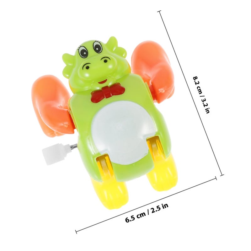 Clockwork Somersault Playthings 5 قطع نماذج حيوانات هدية للعب ديكور غرفة النوم - Image 3