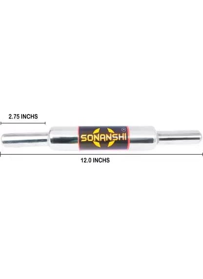 Sonanshi Sonanshi Aluminium Belan Rolling Pin for Kitchen Roti Chapati Roti Roller Rolling Pin 2  - Image 2