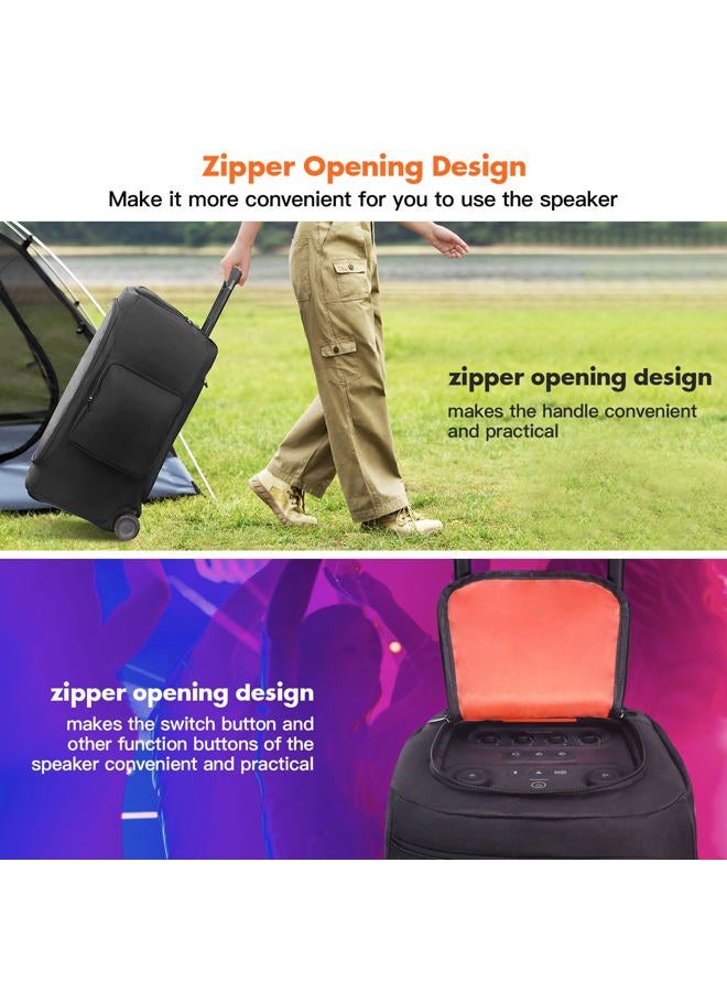 MRINCA Speaker Cover Compatible with JBL PartyBox 320/310, Scratch-Resistant, Dustproof, Portable Case with Storage Bag for Outdoor Party Speaker - Image 5
