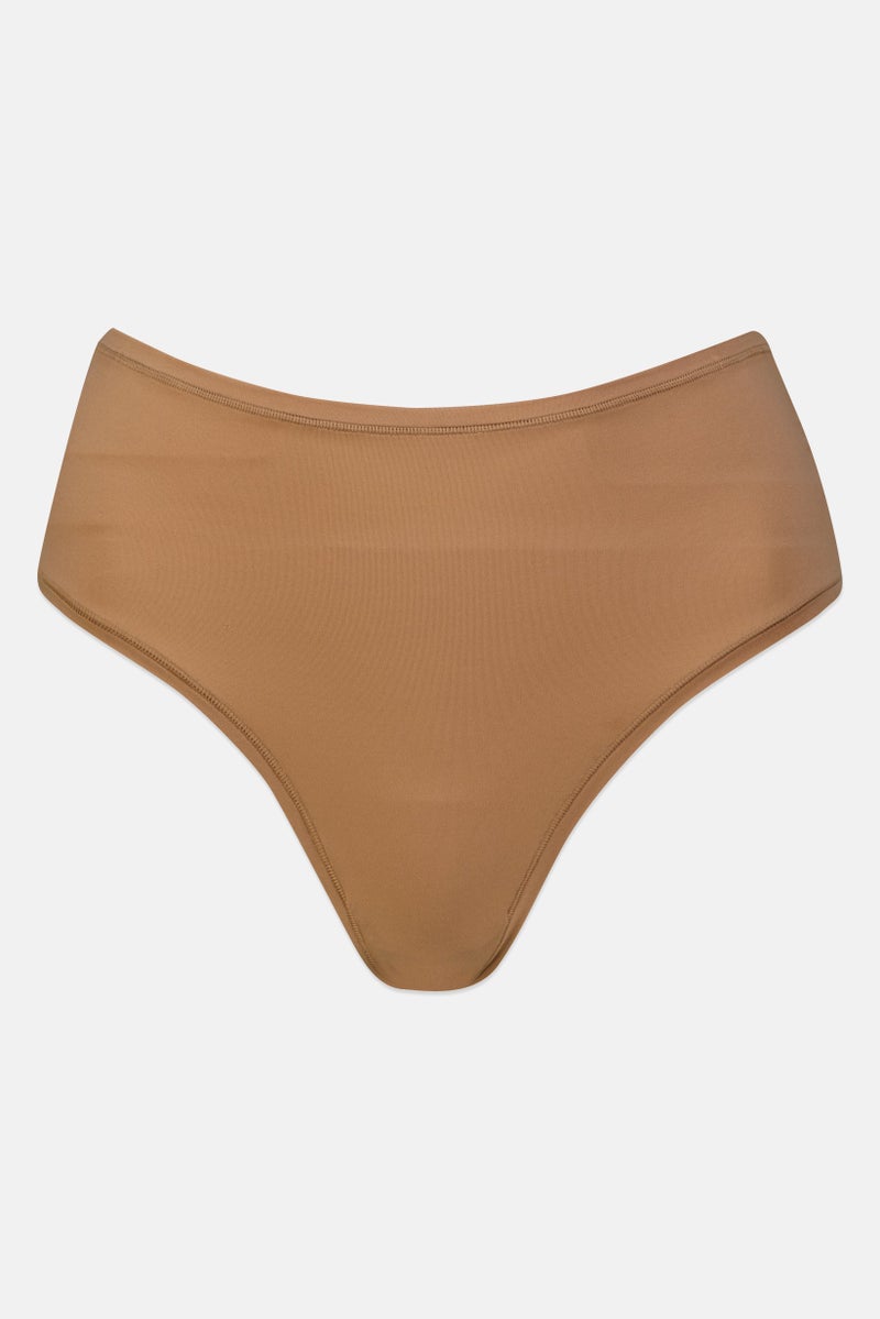 Rene Rofe Essential By Rene Rofe Women 5 Pcs Plain High Waist Thongs, Multicolor - Image 2