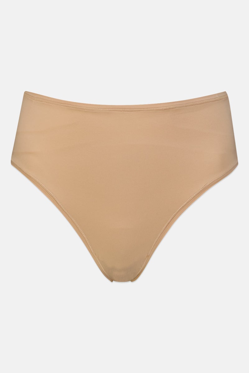Rene Rofe Essential By Rene Rofe Women 5 Pcs Plain High Waist Thongs, Multicolor - Image 5