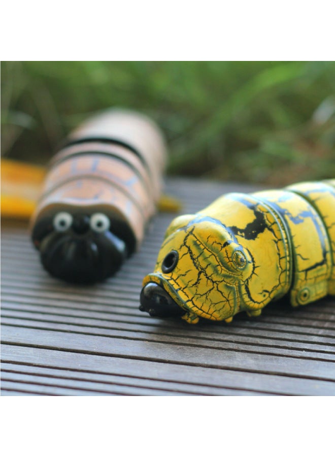 Shake The Same Simulation Induction Remote Control Imitation Caterpillar Electric Pet Simulation Trick Toy A Generation Of Hair-Color:9910 Yellow Remote Control  - Image 5