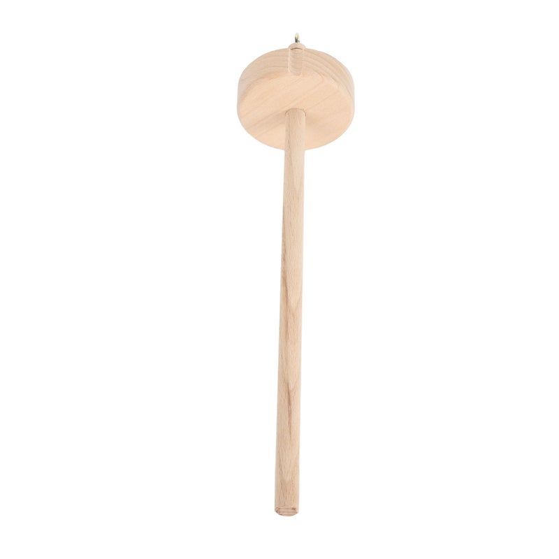 Drop Spindle Yarn Spinner for Crocheting Artisan Top Whorl Drop Spindle for Beginner Hand Carved Wooden Spindles Tool - Image 4