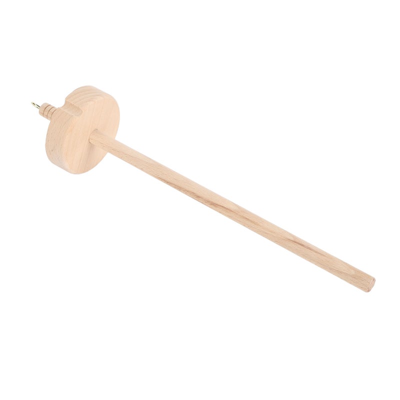 Drop Spindle Yarn Spinner for Crocheting Artisan Top Whorl Drop Spindle for Beginner Hand Carved Wooden Spindles Tool - Image 5