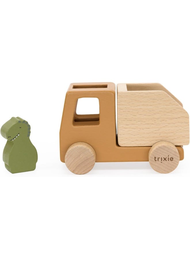Trixie Wooden Construction Vehicles Animals set - Image 3