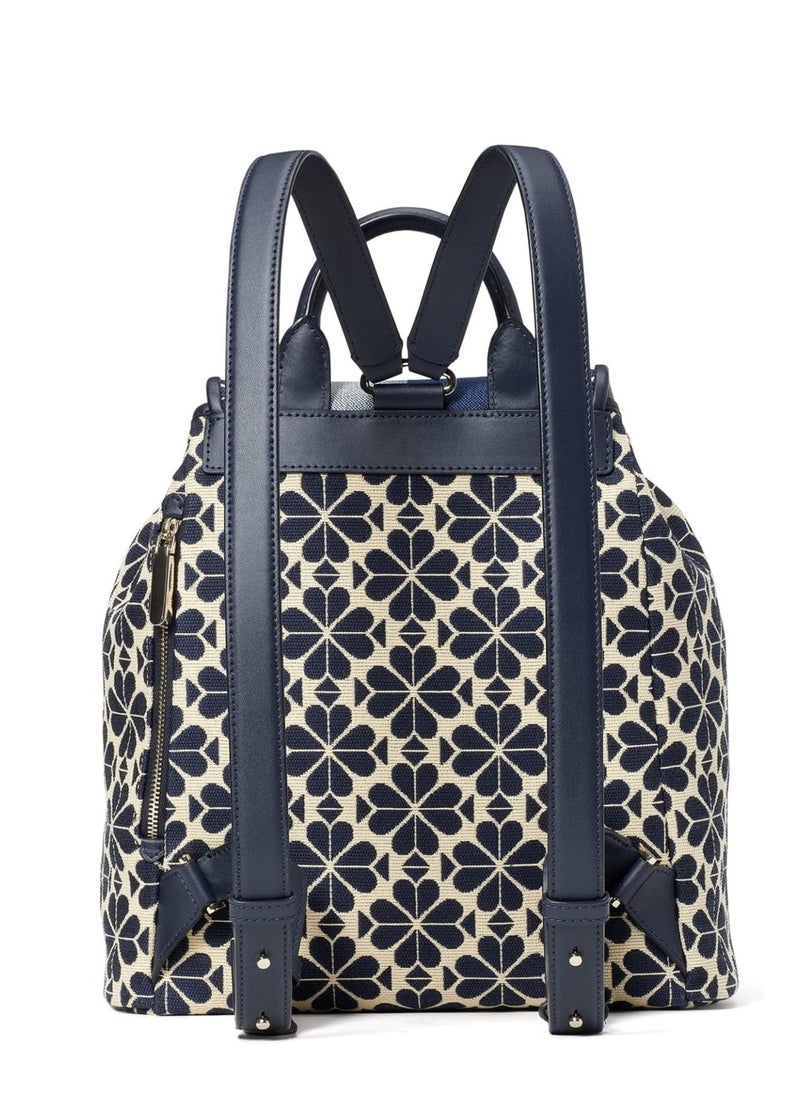 Kate Spade Kate Spade Spade Flower Jacquard Hearts Medium Flap Backpack - Image 3