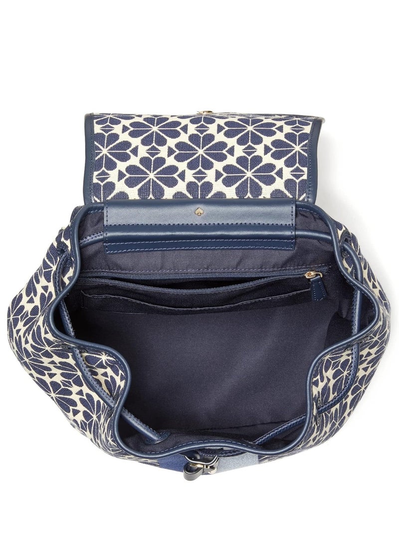 Kate Spade Kate Spade Spade Flower Jacquard Hearts Medium Flap Backpack - Image 4