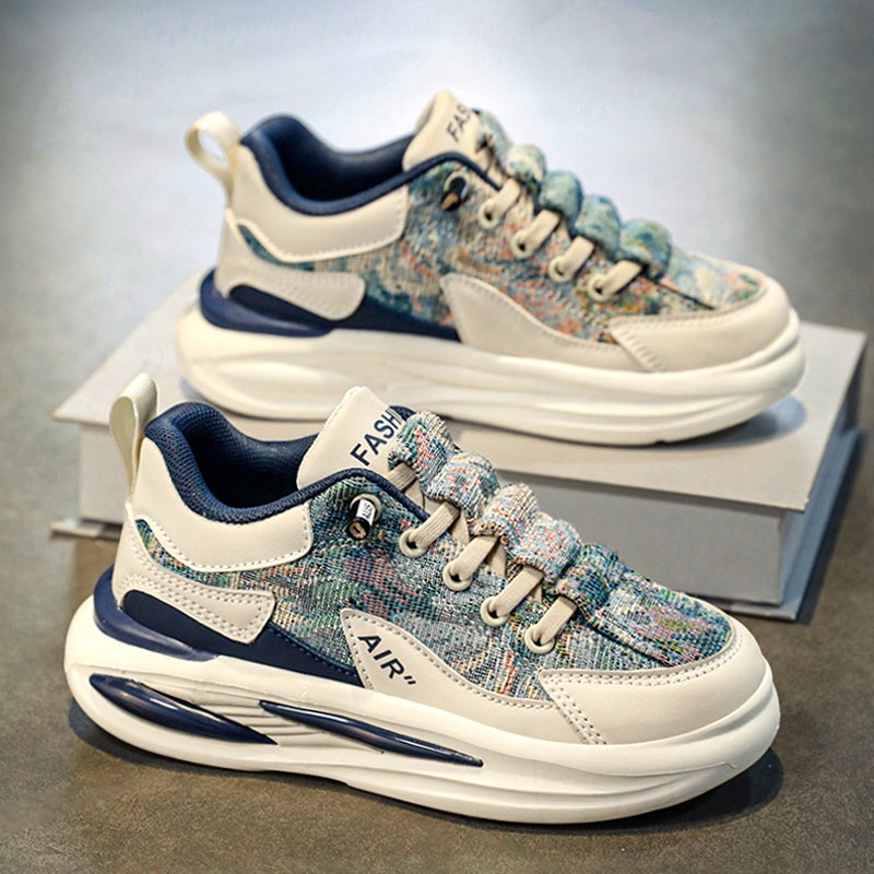 Boys' Shoes Spring Trendy Brand Kidsren'S Soft-Soled Canvas Shoes Big Kidsren'S Casual Sneakers Student Sports Shoes - Image 2