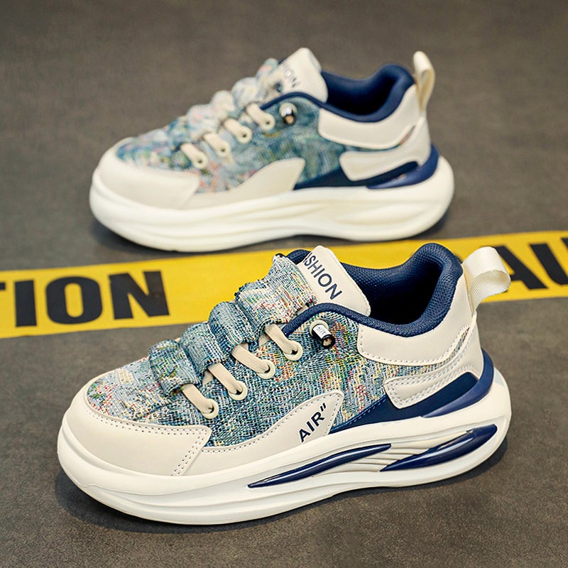 Boys' Shoes Spring Trendy Brand Kidsren'S Soft-Soled Canvas Shoes Big Kidsren'S Casual Sneakers Student Sports Shoes - Image 3