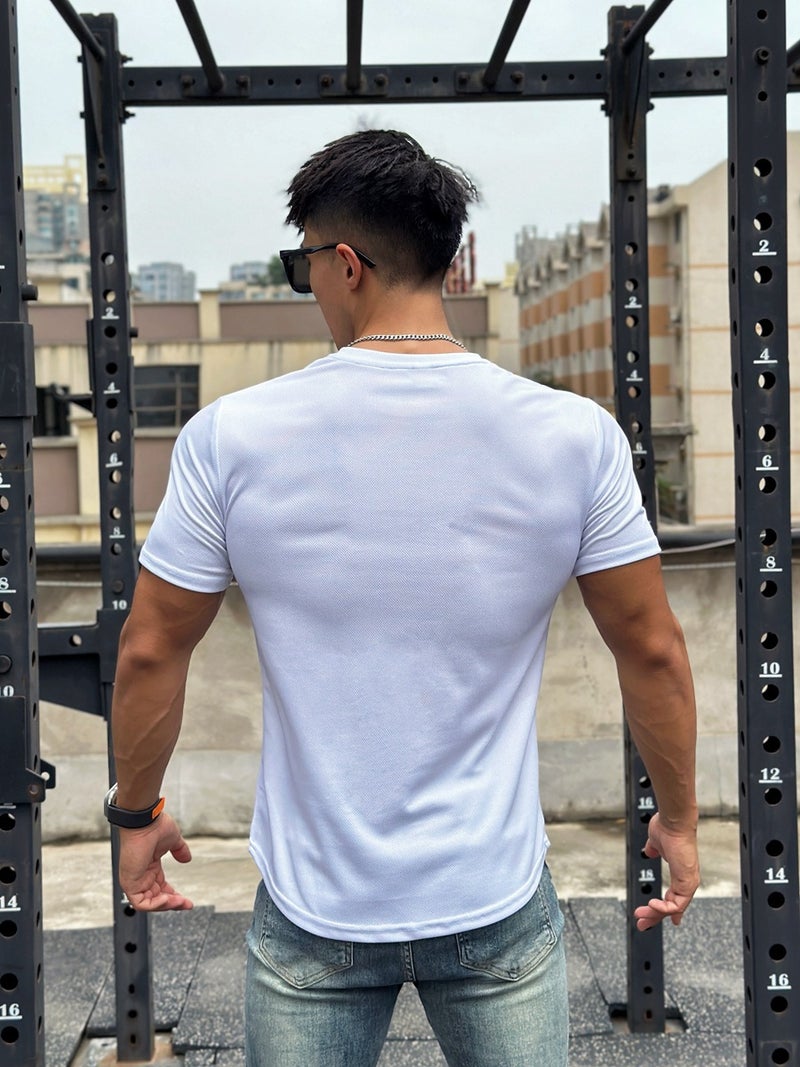 Men's Slim Fit Short Sleeve T-Shirt - Image 3