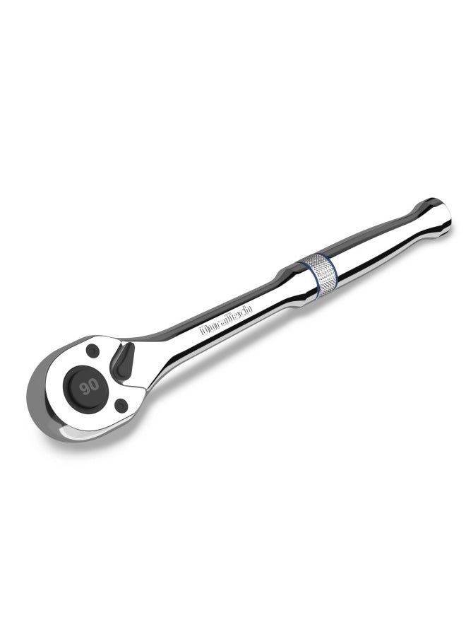 Generic DURATECH 3 8-Inch Drive Ratchet Handle  Ratchet Wrench  Socket Wrench  90-Tooth  Quick-release Reversible  CR-V  - Image 1