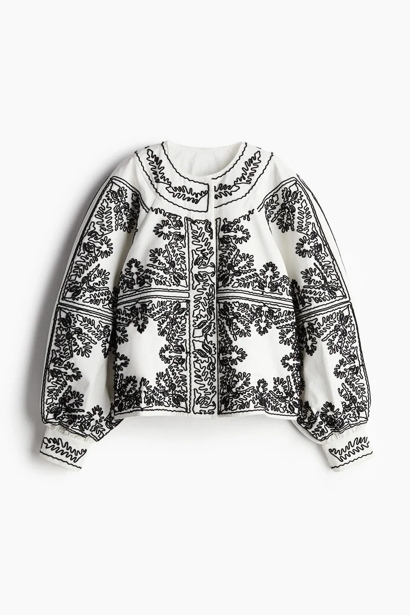 H&M Embroidered jacket