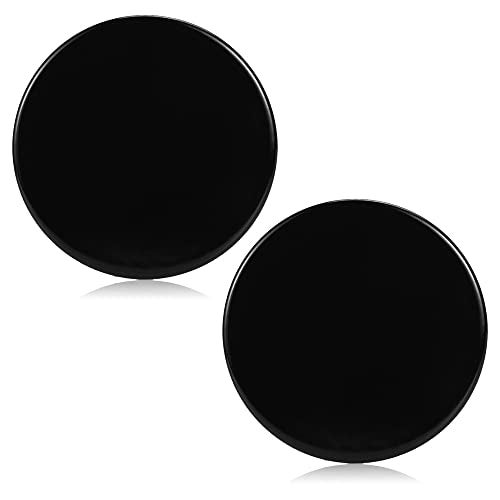 KOZHOM [Upgraded] WB29K10023 Range Medium Burner Cap Replacement Part, Fit for GE Gas Range/Stove/Oven/Cooktop, 3.2 Inch Diameter (2Pcs) - Image 1