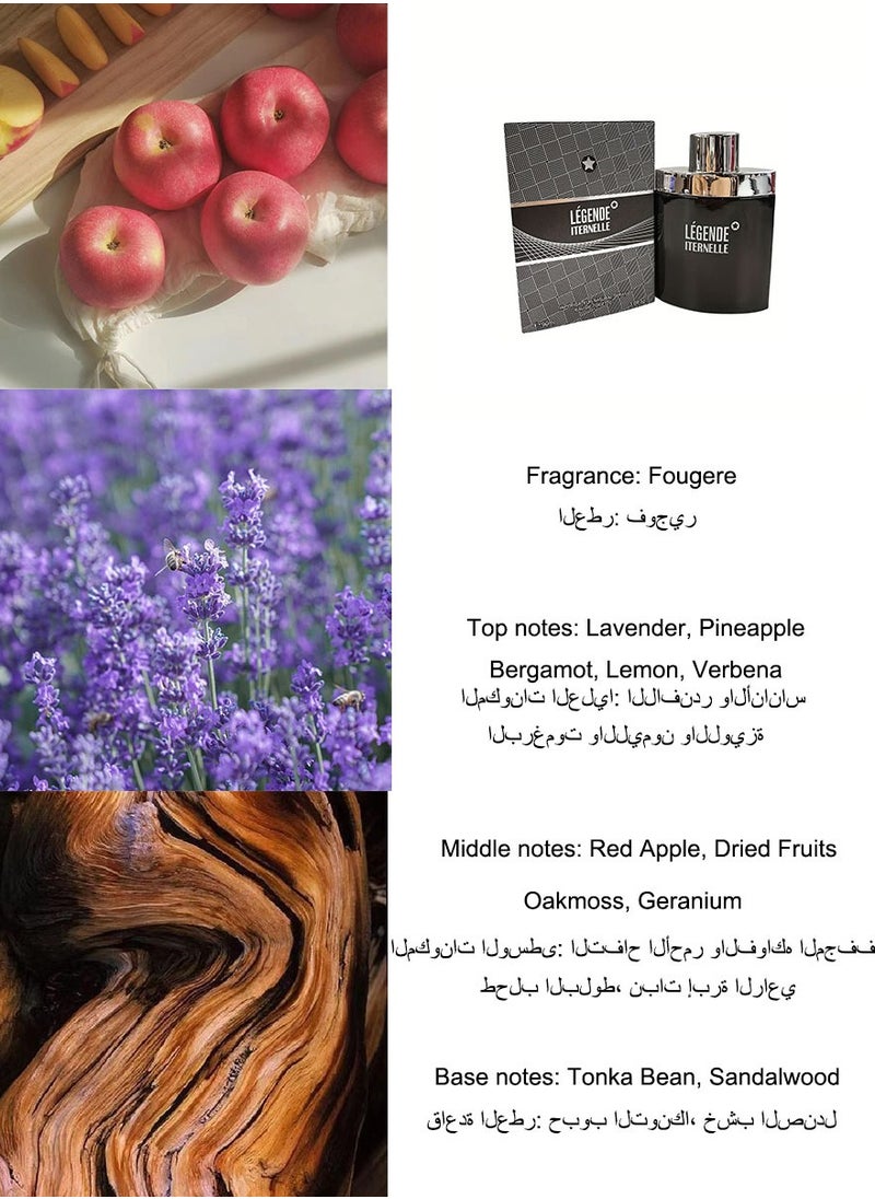 V.V. LOVE LEGENDE ITERNELLE/Fougere Perfume/90ML  - Image 3