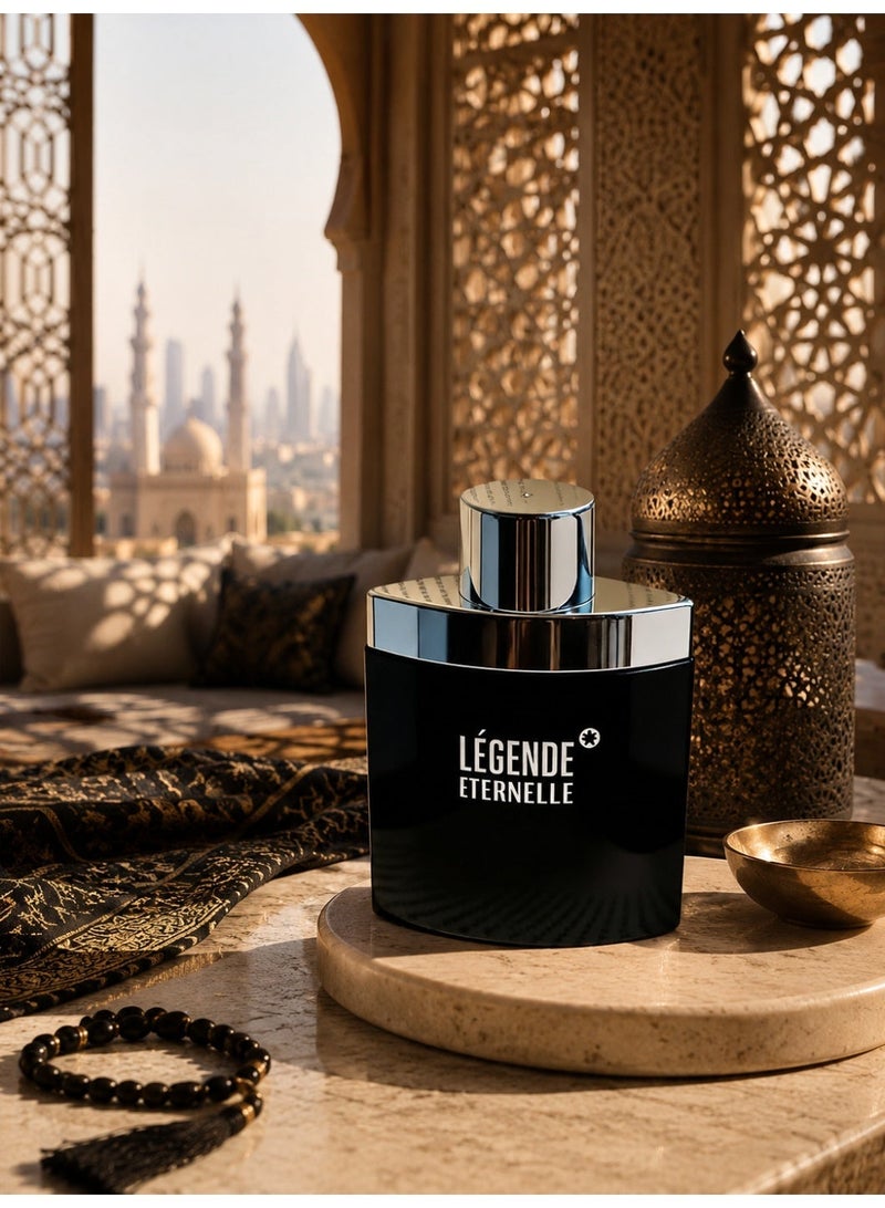 في في لوف عطر V.V.LOVE/LÉGENDE ITERNELLE/Fougere بتركيبة ماء التواليت، سعة 90 مل، مناسب للرجال والنساء. - Image 2