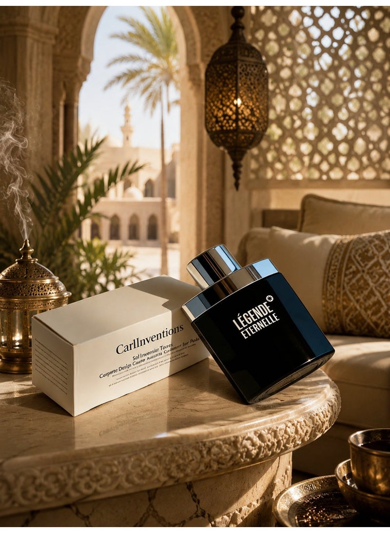 في في لوف عطر V.V.LOVE/LÉGENDE ITERNELLE/Fougere بتركيبة ماء التواليت، سعة 90 مل، مناسب للرجال والنساء. - Image 4
