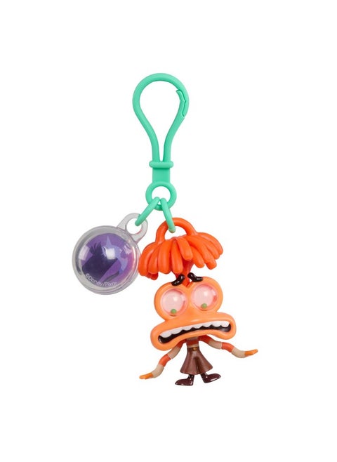 Just Play Inside Out 2 Fidget Figure Keychains - Anxiety, Sadness with Memory Orb - Toys for Ages 3 Up