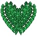 Micomon 50pcs 12Inch Mini Satin Ribbon Bows for Crafts Small Green Bows Christmas Decoration Embalishement ScrapbookingGreen - Image 1