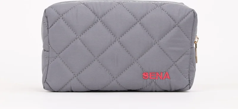 Nothing Personalized Named Quilted Make-up Bag for All Cosmetics and Care Products