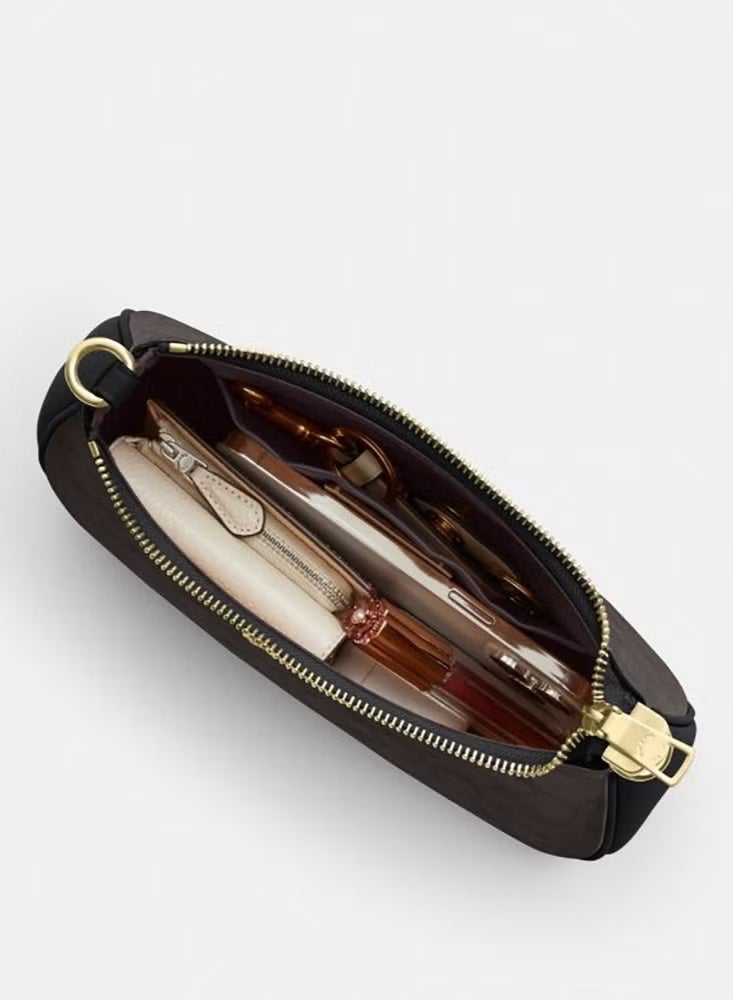 كوتش اوت ليت شنطة كتف حقيبة كتف تيري من قماش سيجنيتشر شنطة كوتش - Image 3