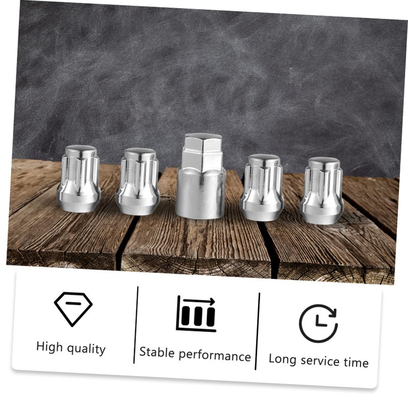 4Pcs Car Wheel Lug Nut Locks with Sleeve for Secure Vehicle Protection Easy Installation - Image 4