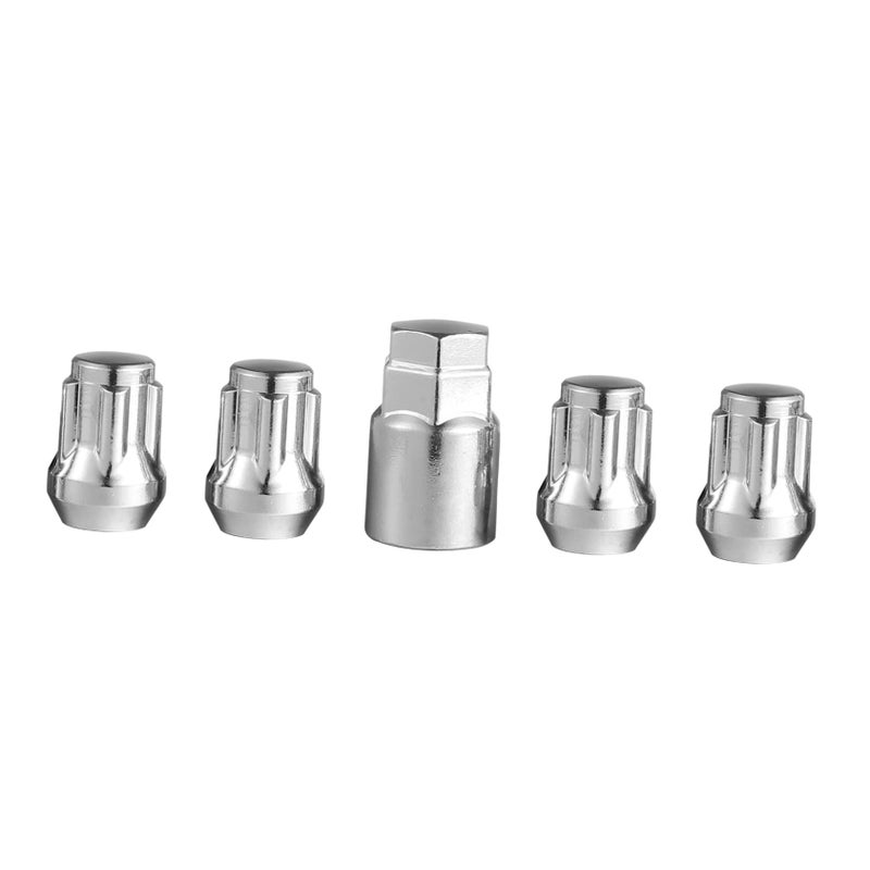 4Pcs Car Wheel Lug Nut Locks with Sleeve for Secure Vehicle Protection Easy Installation - Image 2