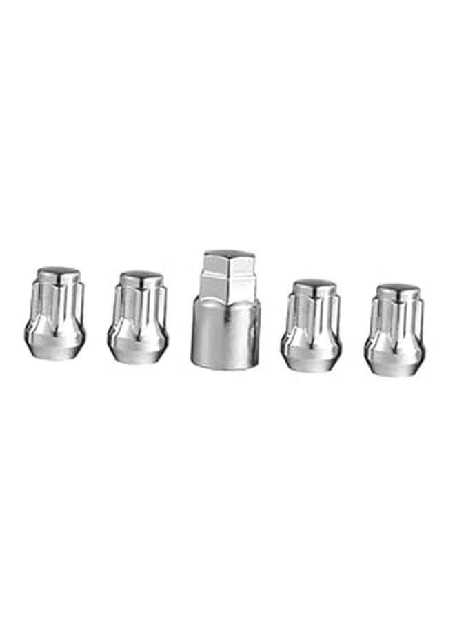 4Pcs Car Wheel Lug Nut Locks with Sleeve for Secure Vehicle Protection Easy Installation - Image 1