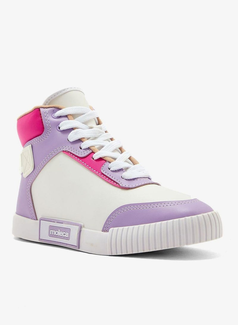 موليكا أحذية رياضية مريحة للنساء - أحذية رياضية برباط للسيدات وأحذية رياضية كاجوال للبنات - Image 2