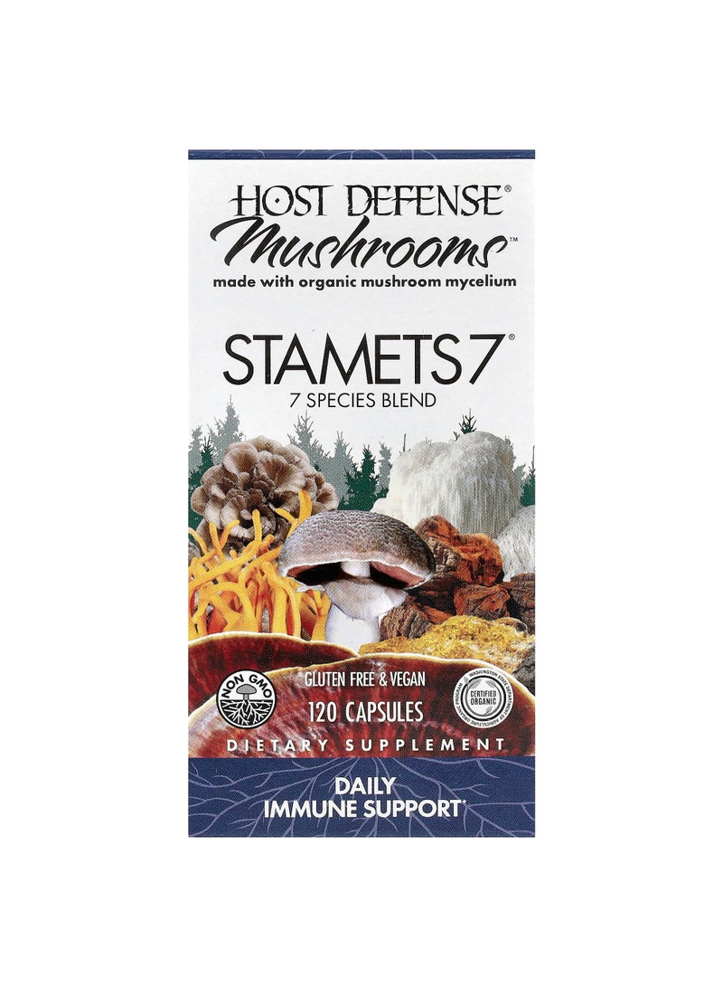Mushrooms™, STAMETS 7®, 120 Capsules