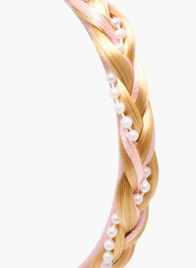 Flora Bella By Shoexpress PINK Flora Bella Hairband With Braided Accent for Women | Best Price UAE