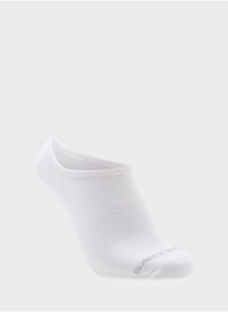 SKECHERS Kids 6 Pack Non Terry No Show Socks  - Image 2