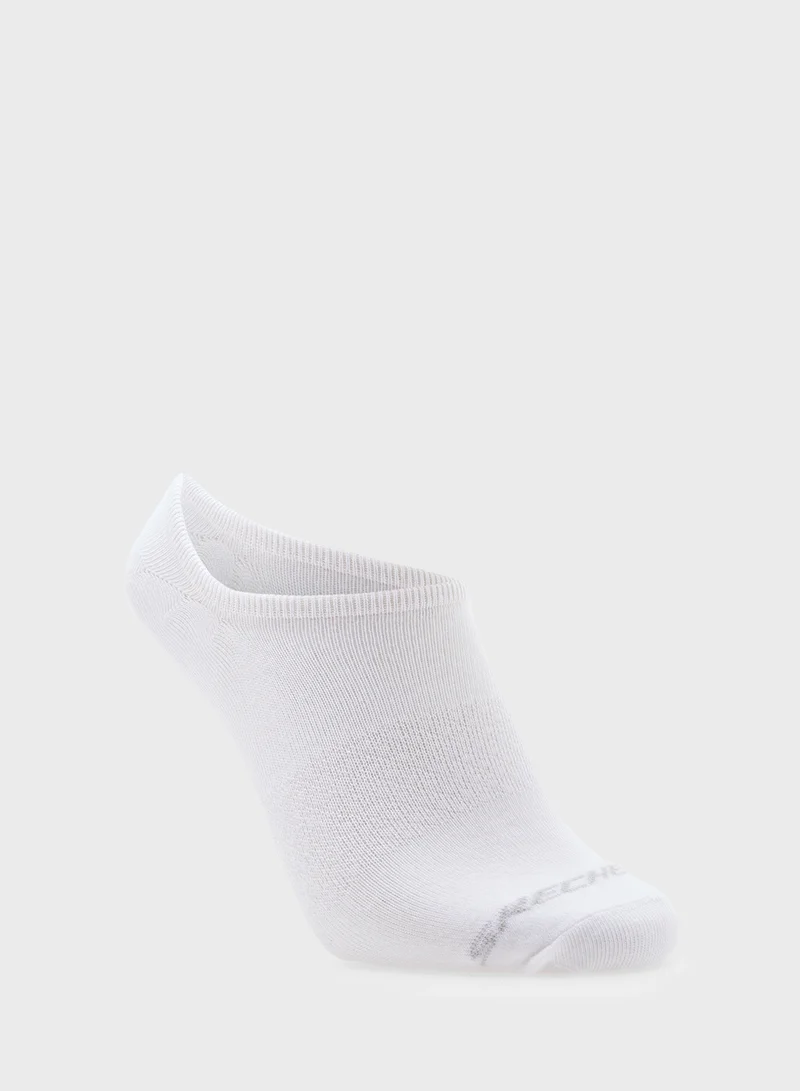 SKECHERS Kids 6 Pack Non Terry No Show Socks