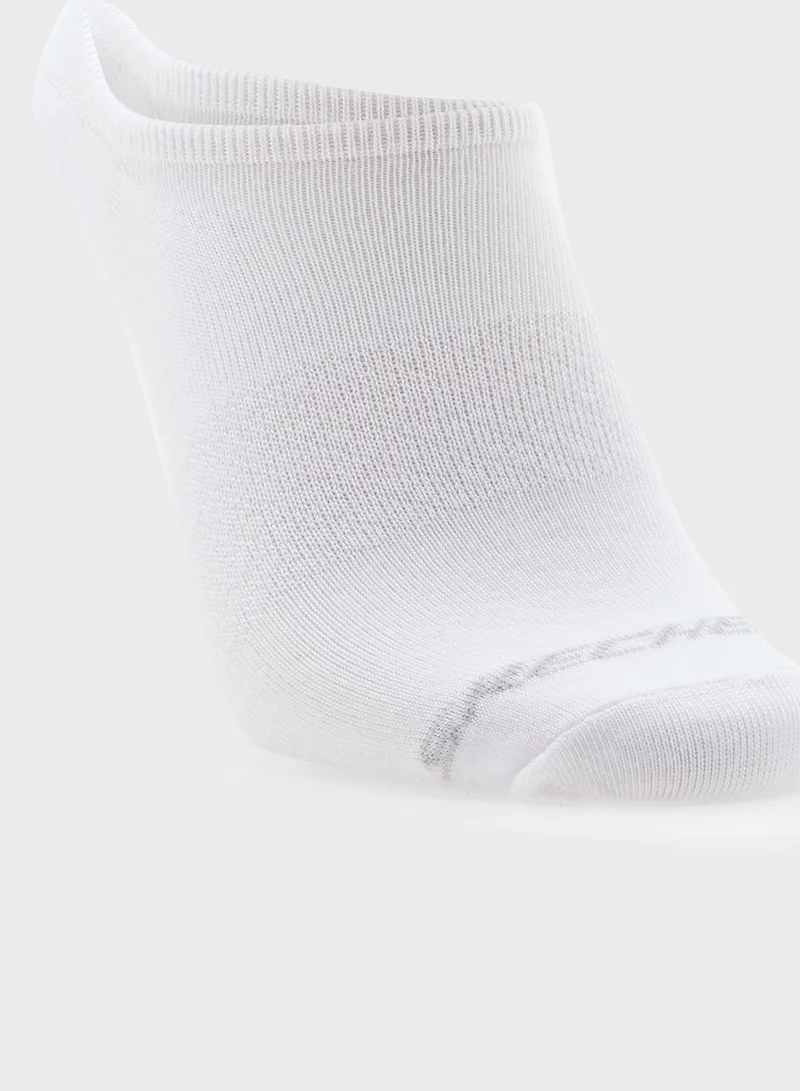SKECHERS Kids 6 Pack Non Terry No Show Socks