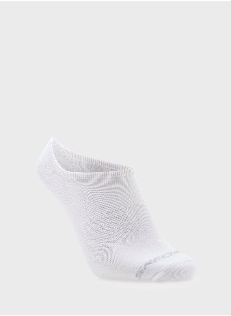 SKECHERS Kids 6 Pack Non Terry No Show Socks  - Image 5
