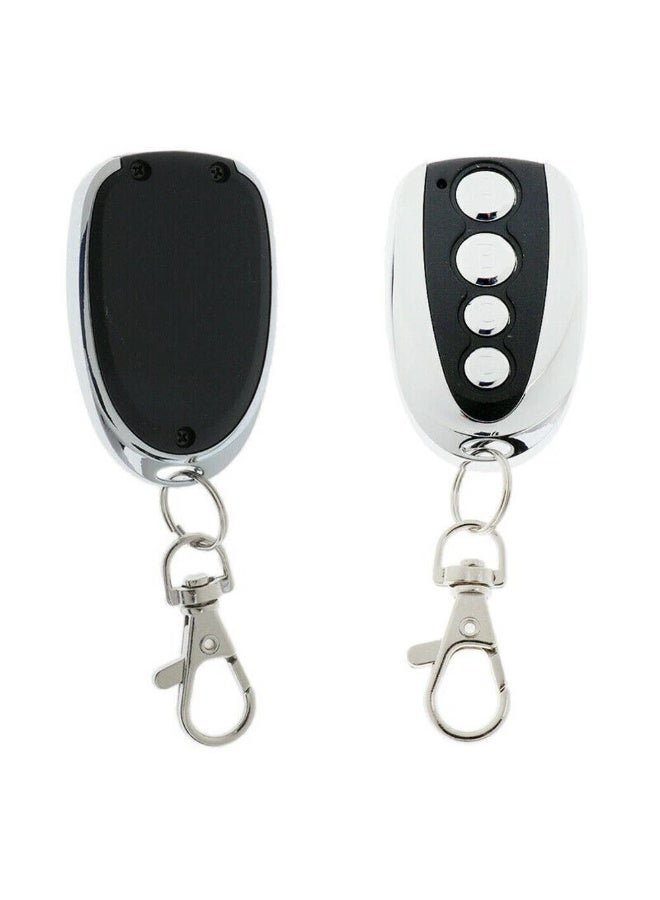 Chabeia 2Pack Universal 12V 433MHz Electric Cloning Gate Garage Door Open Remote Control Fob  - Image 1