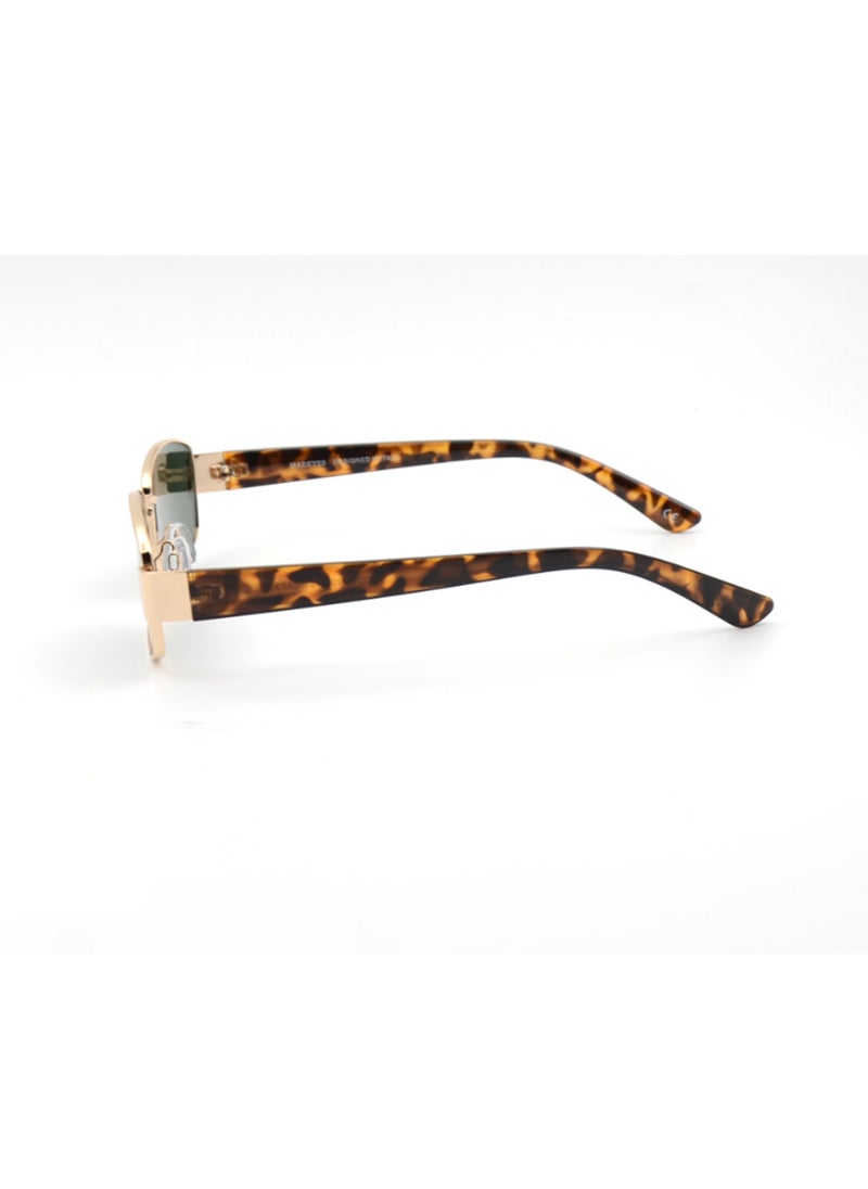 MADEYES Men's UV Protection Sunglasses EE24M076-1 - Gold/Demi  - Image 3