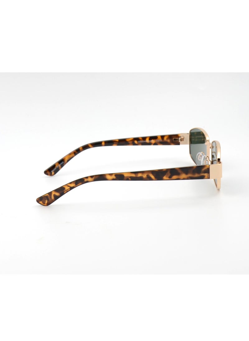 MADEYES Men's UV Protection Sunglasses EE24M076-1 - Gold/Demi  - Image 4