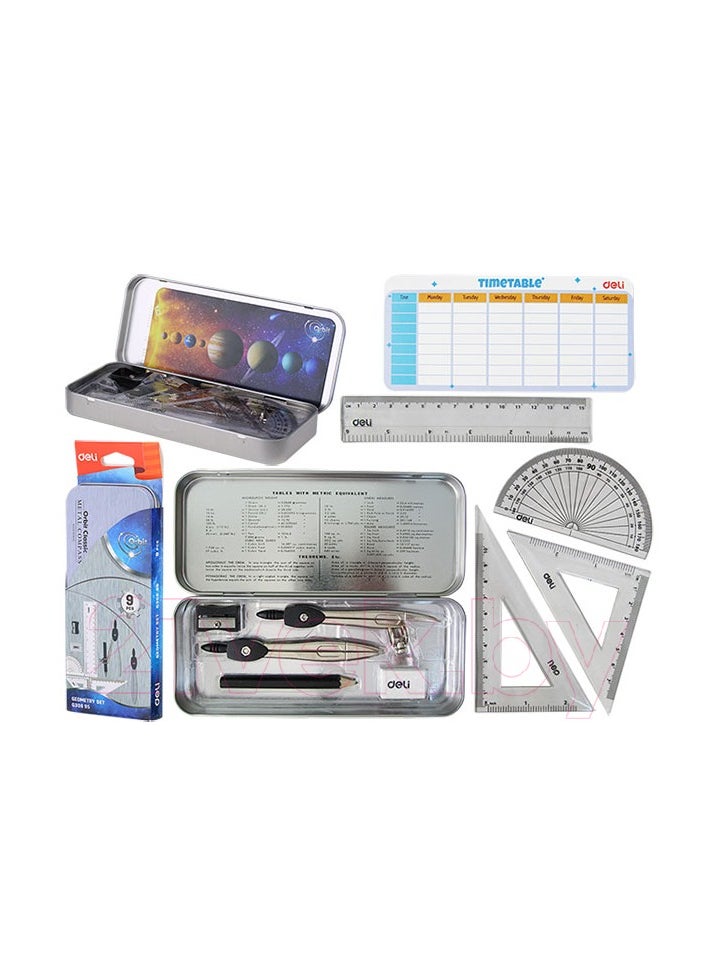 Deli - Orbit Classic Geometry Box WIth 9 Pieces - Image 1