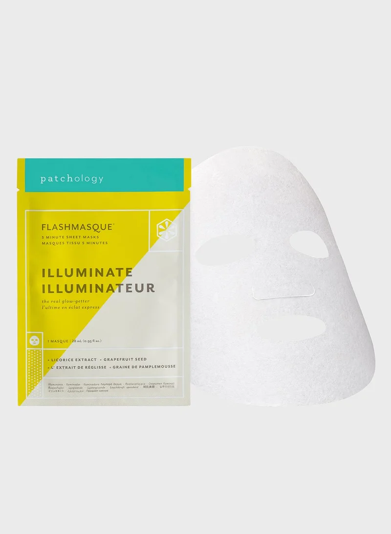 Patchology Flash Masque Trio - Hydrate, Illuminate + Peel, Savings 32%