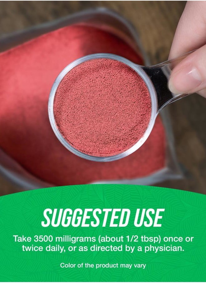BulkSupplements .com Organic Beet Root Powder - Superfood Supplement, Beet Root Supplements - Vegan & Gluten Free, 3.5g per Serving, 500g (1.1 lbs) (Pack of 1)  - Image 4