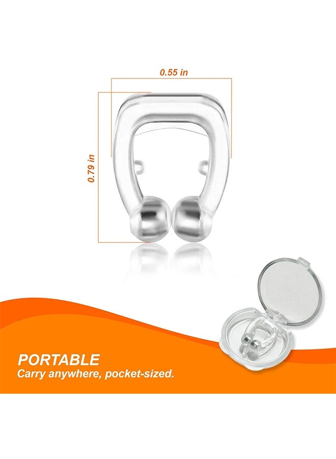 12 قطعة قفل مشبك الأنف المغناطيسي ، مشبك الأنف سيليكون قابل لإعادة الاستخدام - Image 3