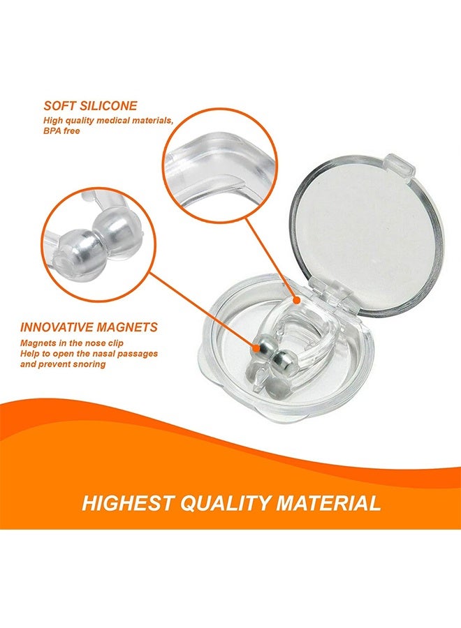 12 قطعة قفل مشبك الأنف المغناطيسي ، مشبك الأنف سيليكون قابل لإعادة الاستخدام - Image 2