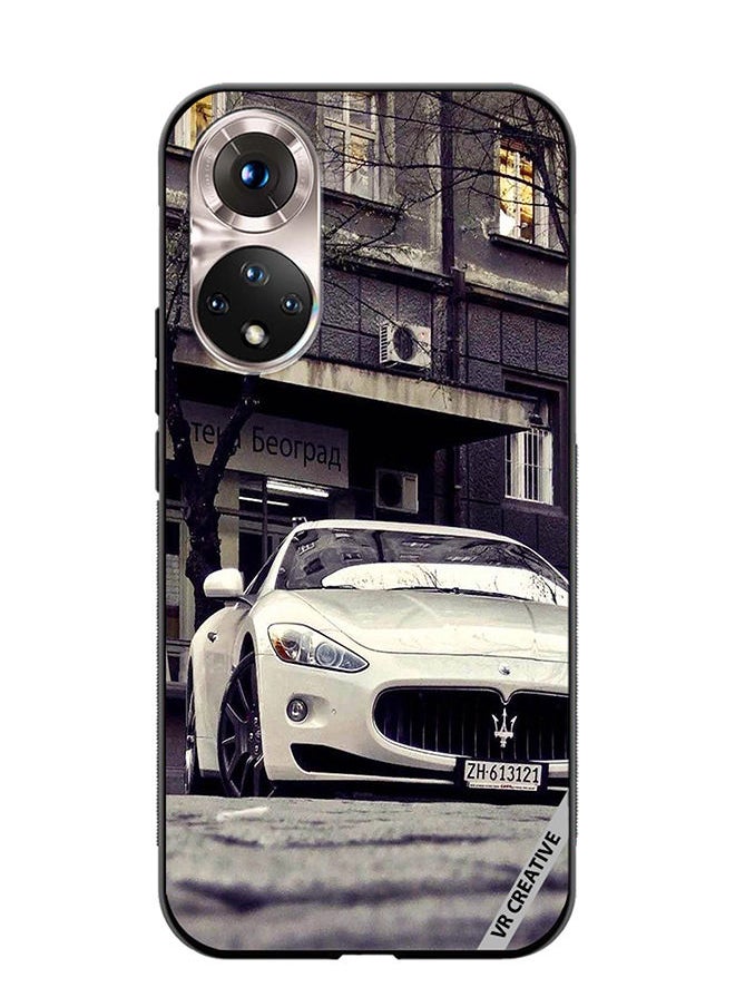 Protective Case Cover For Honor 50 Maserati Grantursimo Design Multicolour