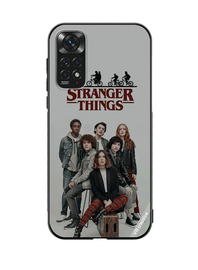 VR CREATIVE Protective Case Cover For Xiaomi Redmi Note 11 Strangers Thing Design Multicolour - Image 1