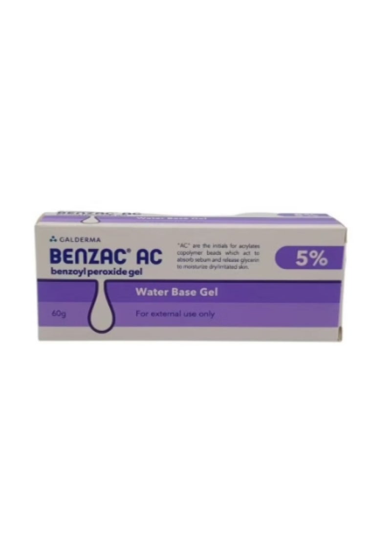 Benzac AC 5% Benzoyl Peroxide Gel 60g - pzsku/Z4DF157AA50D3FAFD4DE6Z/45/_/1712840684/b48682c7-ce6e-4aab-bc6f-dd5f7766cc5d