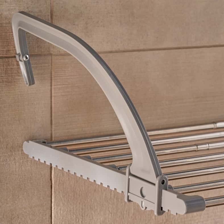 Pan Home مجفف ملابس محمول رمادي للجميع - Image 4