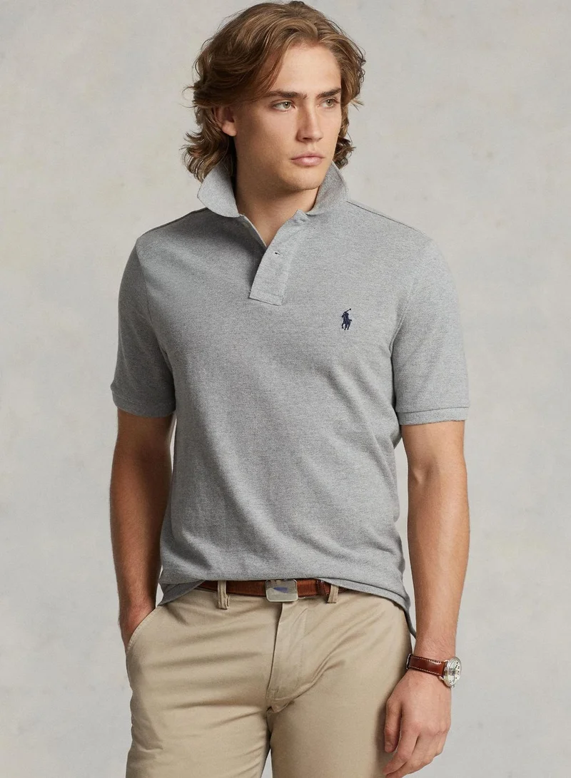 POLO RALPH LAUREN Custom Slim Fit Mesh Polo Shirt