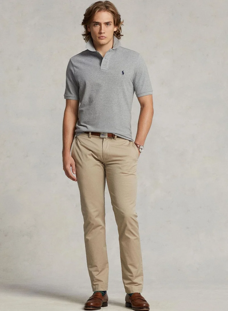 POLO RALPH LAUREN Custom Slim Fit Mesh Polo Shirt