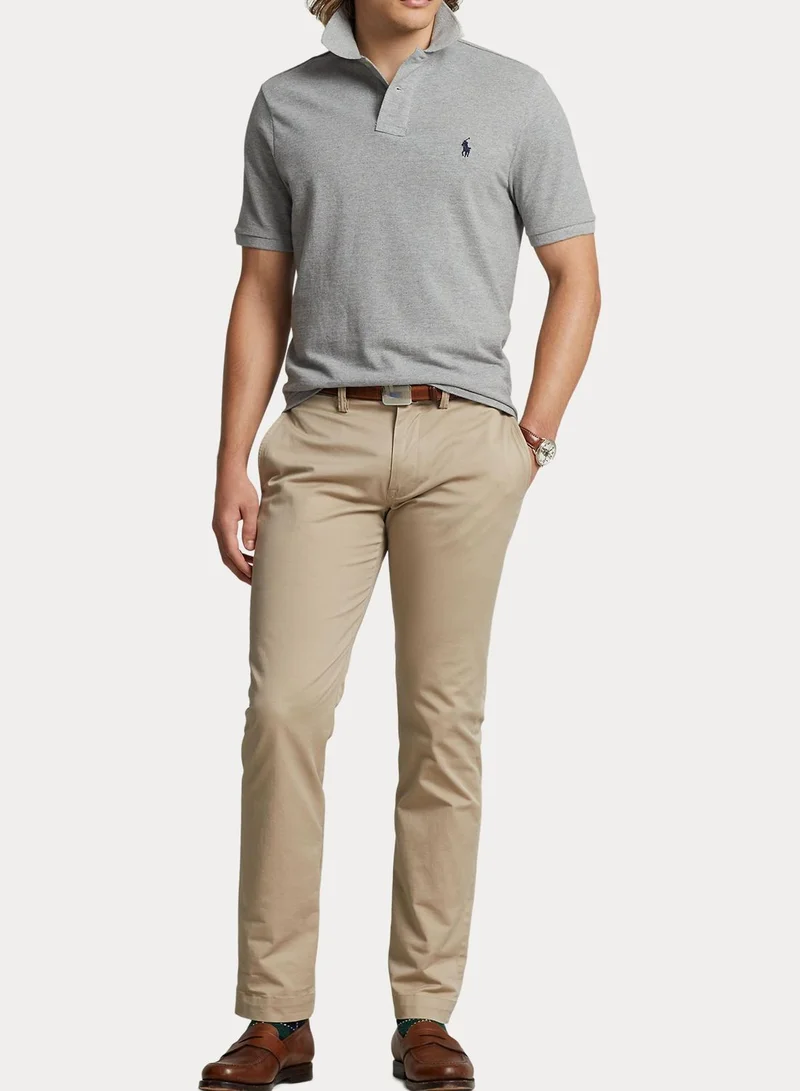 POLO RALPH LAUREN Custom Slim Fit Mesh Polo Shirt